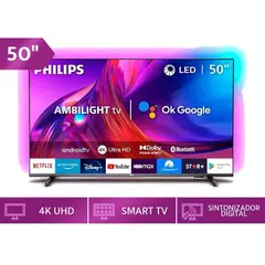 PHILIPS - Televisor LED 50 UHD 4K Smart TV 50PUD7906