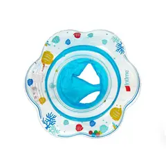 GENERICO - Flotador para Bebé con Asiento celeste verano