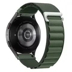 GENERICO - Correa 22mm nylon para Huawei Watch Gt5 Gt5pro Gt4 Gt3 46mm verde