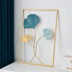 GENERICO - Adorno de Pared de Metal Estilo Elegante para tu Hogar N°1