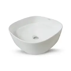 FRATELLI - Bowl de Loza Mod Cuadrado Blanco 37x37x13cm