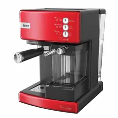 OSTER - Cafetera Automática Oster® PrimaLatte™ Espresso BVSTEM6603R Roja