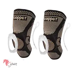 NO LOGO - Rodillera Hilo De Cobre Con Gel