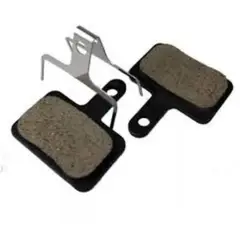 GENERICO - PAR DE PASTILLAS CUADRADAS PARA FRENOS DE DISCO DE BICICLETA