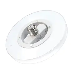 OPALUX - Luminaria Circular 30w 180° E27 Luz Blanca LED Hogar