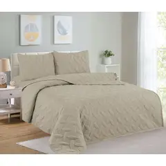 CASATEX - CUBRECAMA KING SIZE 100% ALGODÓN