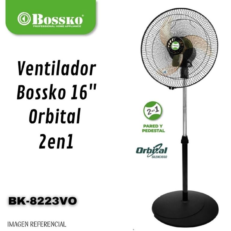 VENTILADOR ORBITAL 16' 2 EN 1 - BK-8223VO – NARANJA