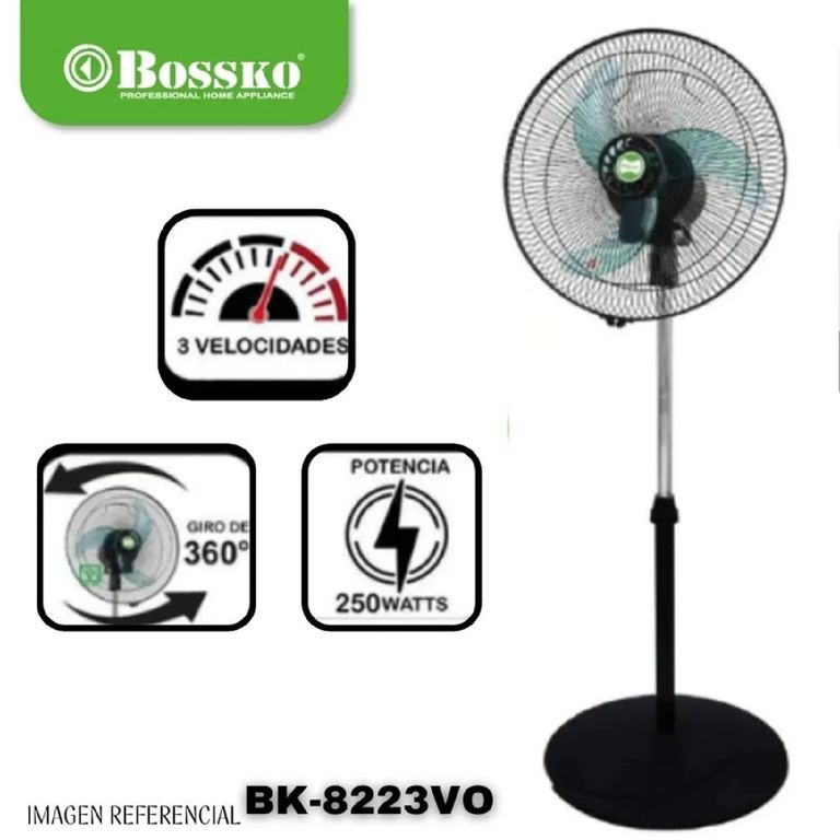 Ventilador Orbital 16" 2 en 1 - BK-8223VO - VERDE