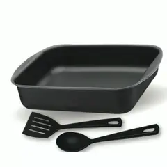 TRAMONTINA - Fuente Asadera Rectangular 72L - Antiadherente