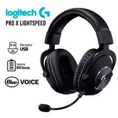 LOGITECH - G Pro X Lightspeed Wireless Auriculares Gaming Inalámbricos