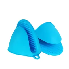 TODO FIT - Mini manoplas de horno cocina agarrador de silicona x2