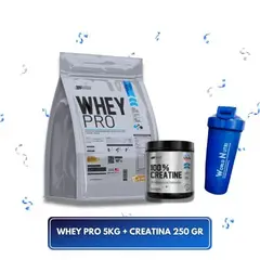 UNIVERSE NUTRITION - WHEY PRO 5KG CHOCOLATE + CREATINA UN USA 250 GR + SHAKER