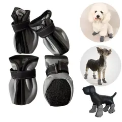 GENERICO - ZAPATOS IMPERMEABLES P-PERROS Y MASCOTAS PLATA-L