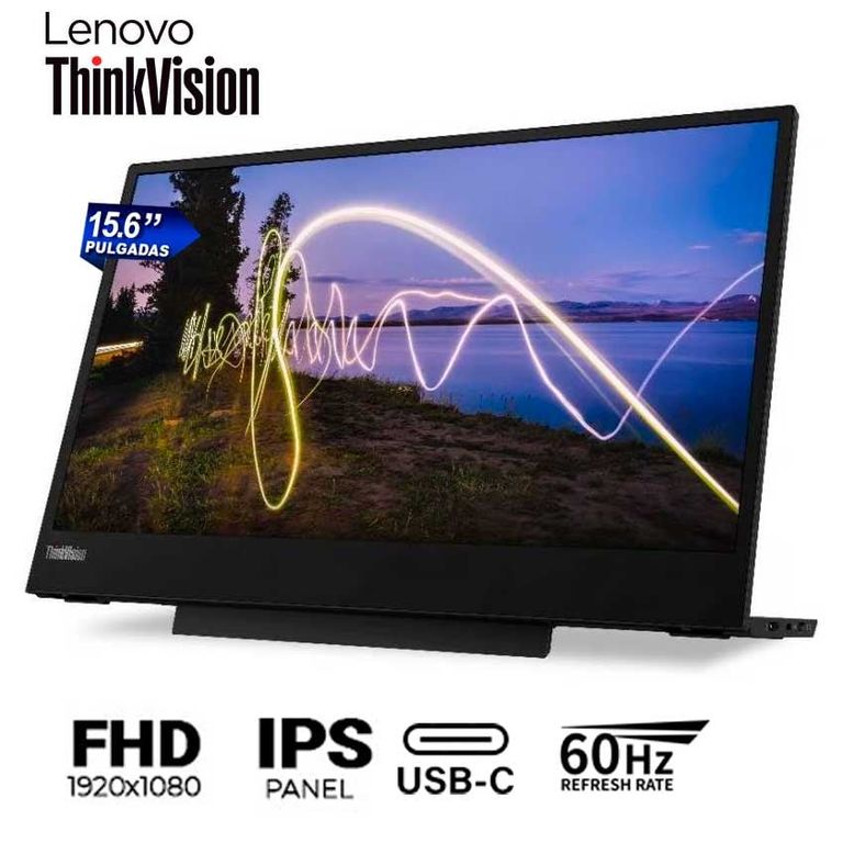 Monitor Portátil ThinkVision M15 Full HD IPS USB-C Ultraligero