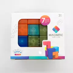 GENERICO - Juego Cubo Soma Magnético 3x3 Didáctico Mental