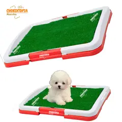 GENERICO - BAÑO PORTATIL ECOLOGICO ROJO CON GRAS CHICO SIN BANDEJA