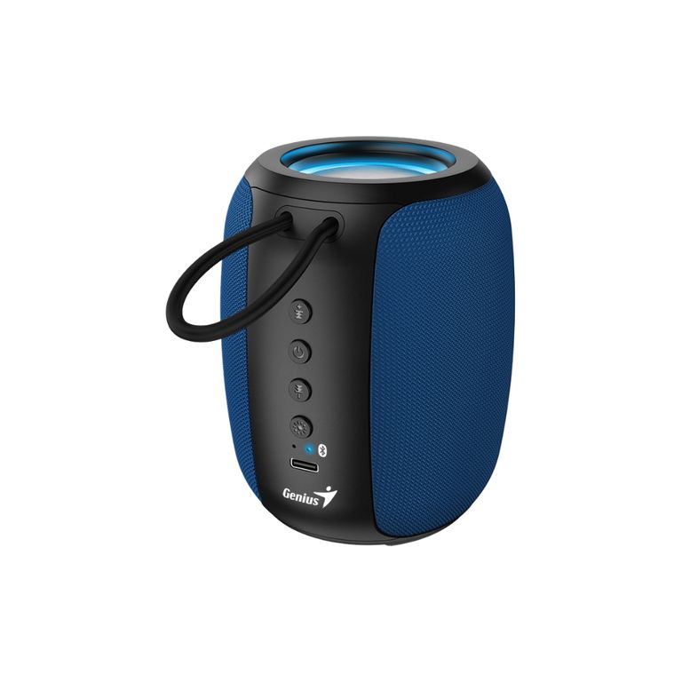 PARLANTE SP-915 BLUETOOTH 5W 6H MIC AI COPILOT RGB NEGROAZUL