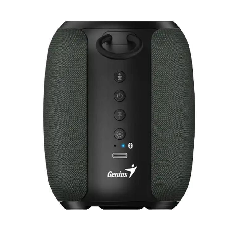 PARLANTE SP-915 BLUETOOTH 5W 6H MIC AI COPILOT RGB NEGRO GRIS