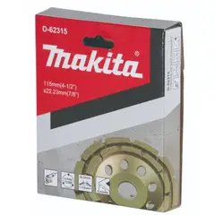 MAKITA - Copa Diamantada Abrasivo 4 1/2" 115mm x 22mm