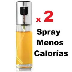 GENERICO - Duo Spray Rociador de Aceite Vinagre Aceitero Pulverizador Elegante