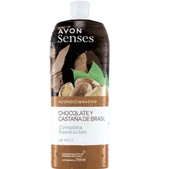 AVON - Senses Acondicionador Chocolate y Castaña De Brasil - 750 ml