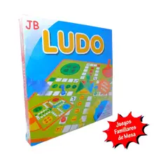 GENERICO - Ludo clásico - tablero de madera