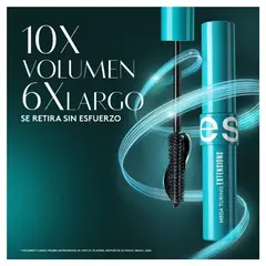 ESIKA - Máscara de pestañas Mega Tubing Extensions - Negro