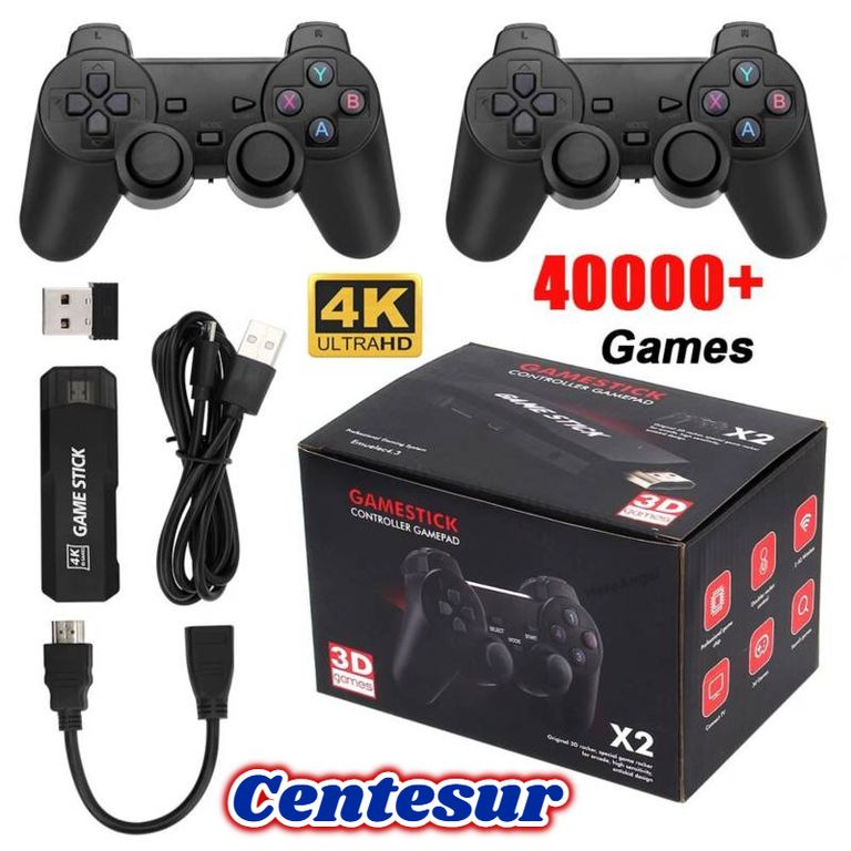 CONSOLA GAME STICK X2 20K JUEGOS