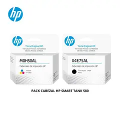 HP - PACK Cabezal (HP MOH50AL - X4E75AL) PARA IMPRESORA SMART TANK 580