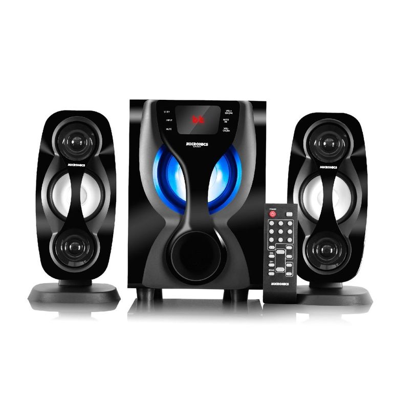 Parlante 2.1 SAVAGE MIC S7415BT - Negro