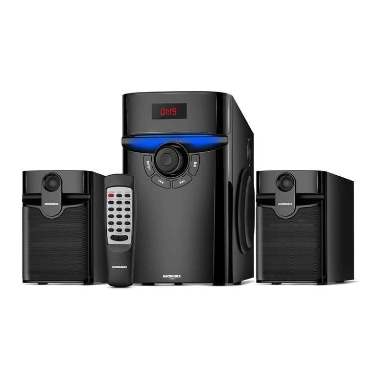 Parlante 2.1 Jazz MIC S7001BT - Negro