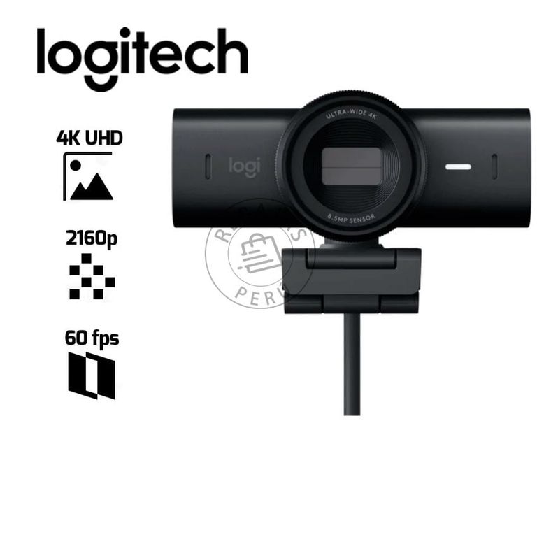 MX Brio 705 4K Ultra HD Webcam Cámara Profesional USB-C