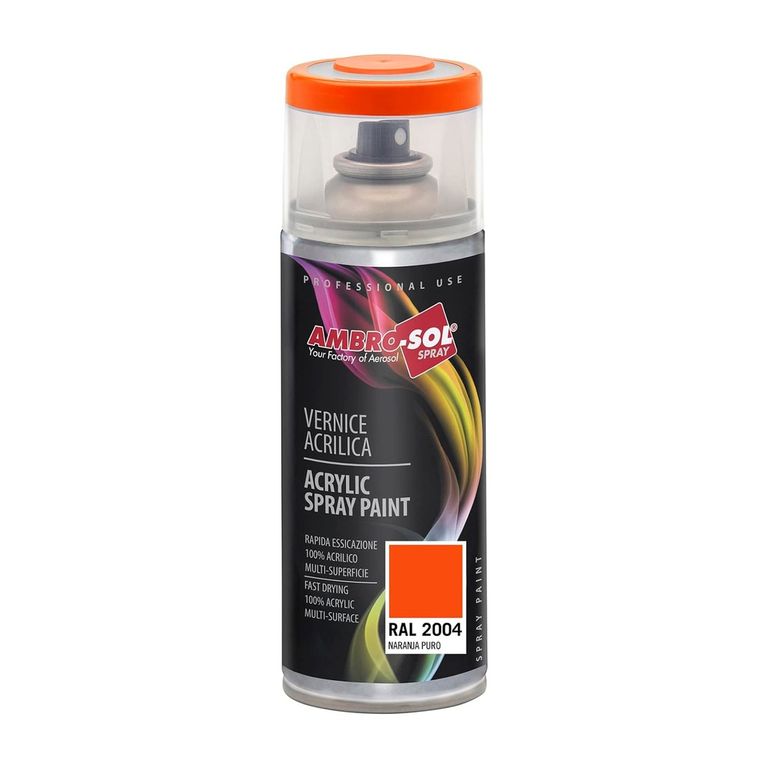 Pintura Aerosol RAL 2004 400ML Naranja Puro