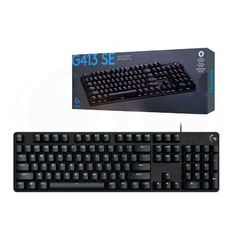 Teclado G413 SE Blacklight Mechanical Negro 920-010433