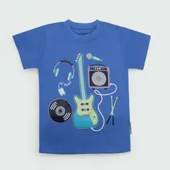 KUKULI - POLO GUITARRA NIÑO BRILLA EN LA OSCURIDAD M1381