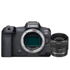 CANON - Cámara EOS R5 con lente RF 35mm f18 macro is stm