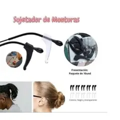 GENERICO - Blister de 10 Sujetador soporte de gafas anticaidas