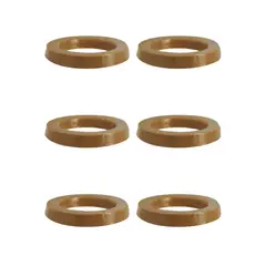C AND A TOOLS - Kit 6 anillos de cera para inodoro sin guia