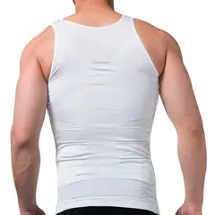 GENERICO - Camiseta Faja Reductora Remodela Abdomen Hombres Vivid Bvd