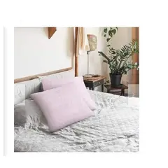 GENERICO - COJIN CUADRADO PELO CORTO 35X35 LILA