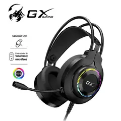 GENIUS GX - AUDIFONO CMICROF HS-GX580U 50MM RGB BLAC