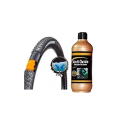 GENERICO - CÁMARA ARO 29 CON LÍQUIDO ANTIPINCHAZOS PARA BICICLETA