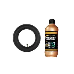 GENERICO - Cámara Aro 16 con Líquido Antipinchazos para bicicleta