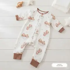 GENERICO - Pijama Infantil Muselina L