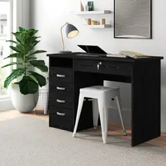 GENERICO - Escritorio Moderno Nakayama Negro R&R MUEBLES