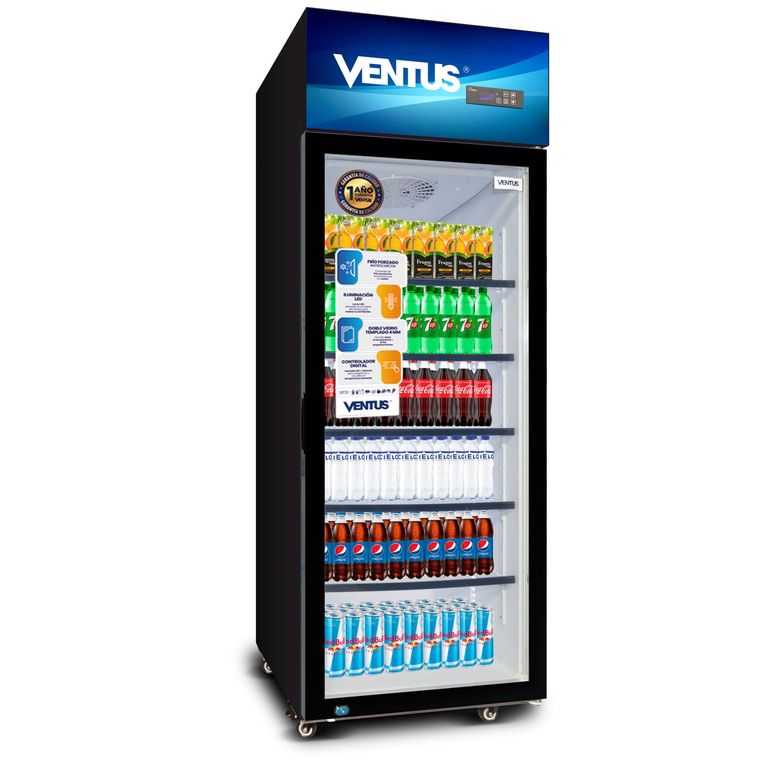 Visicooler LG-380TCG 1 puerta vidrio 380lts