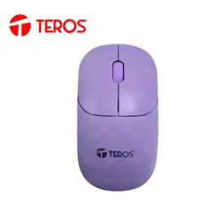 TEROS - MOUSE INALAMBRICO TE-1219S MORADO