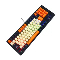 HAVIT - TECLADO GAMENOTE KB512L-SP MECANICO SWITCH RED LED-RG
