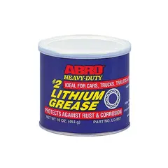 ABRO - Grasa Multipropósito de Litio #2 Ámbar LG-857 - 16 Oz