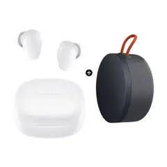 XIAOMI - Combo audífono BT Redmi Buds 6 play Blanco+ Parlante MiPortable